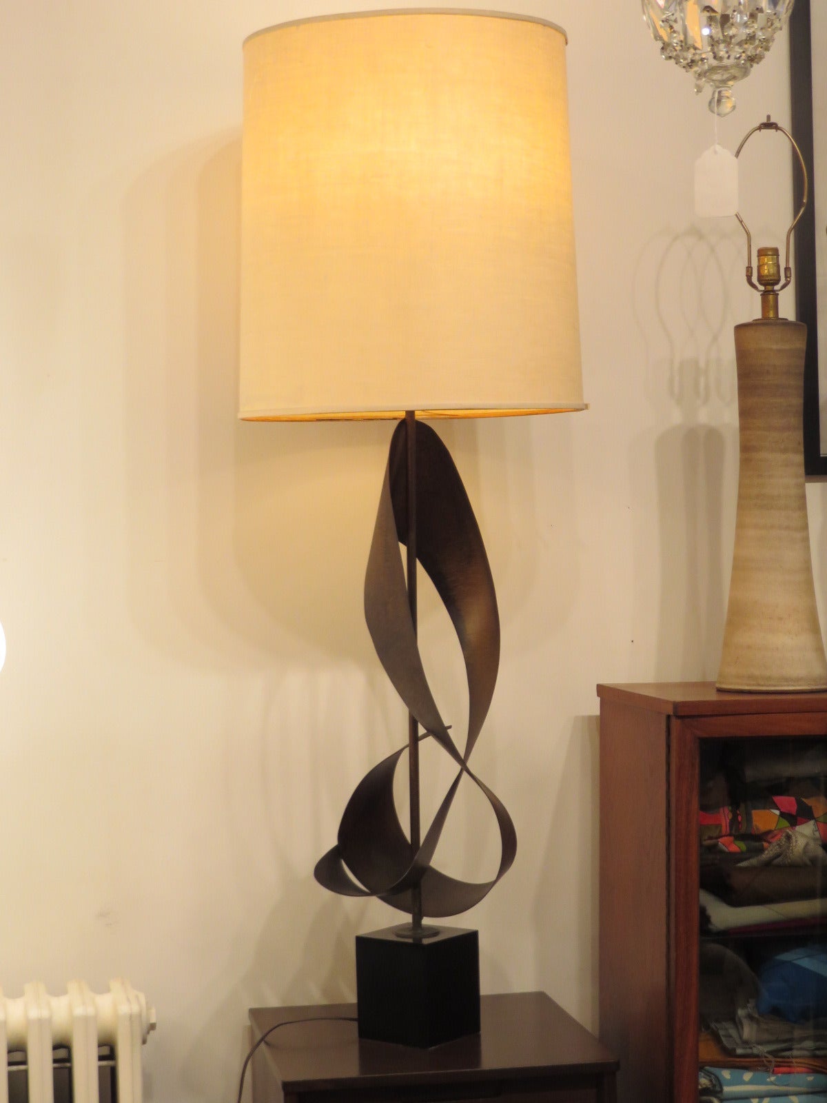 Mid-20th Century Monumental Table Lamp by Harry Balmer for Laurel