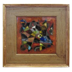 Abstract Enamel on Copper by Karl Drerup