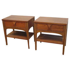 Kent Coffey Pair of Side Tables / End Tables