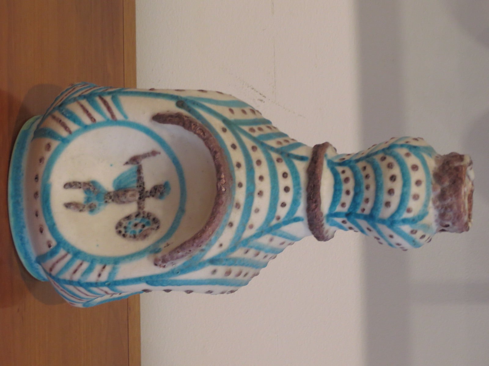 Italian Ceramic Vase by C.A.S. Vietri - Gambone For Sale 1