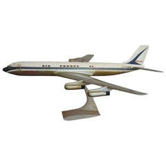 Used 1960's Air France Boeing 707 Desk Model