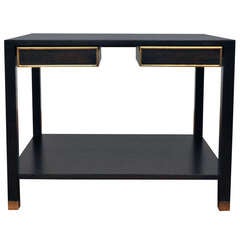 Harvey Probber Two-Drawer End / Side Table