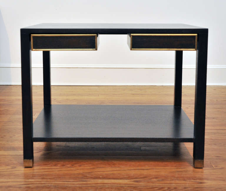 Harvey Probber Two-Drawer End / Side Table