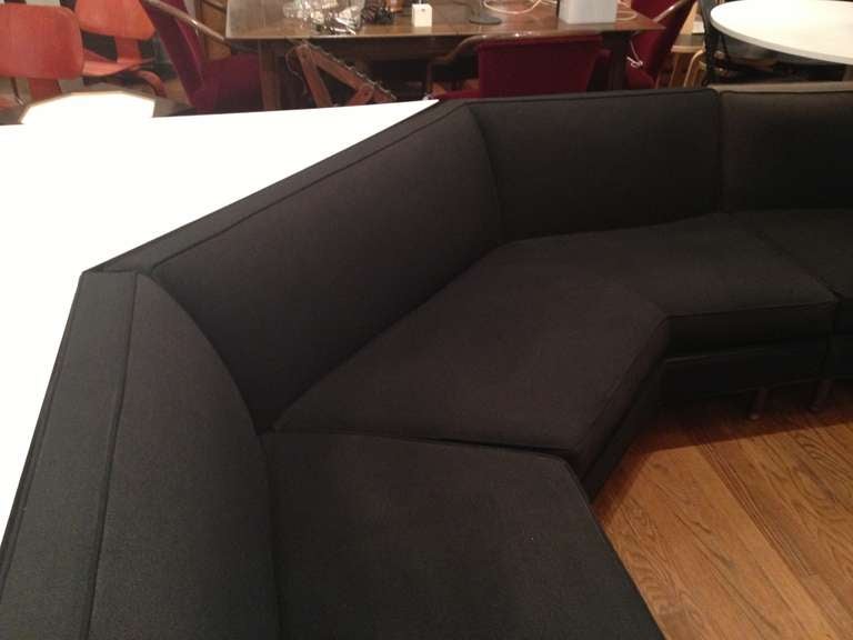 American Harvey Probber Angled Sectional Sofa