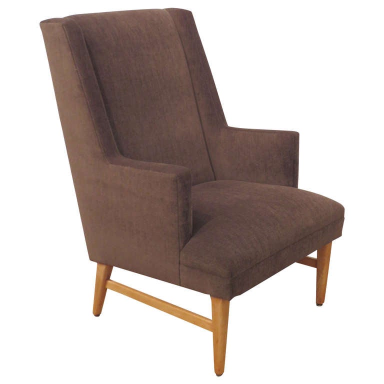 Modern Style Wingback Chair For Sale