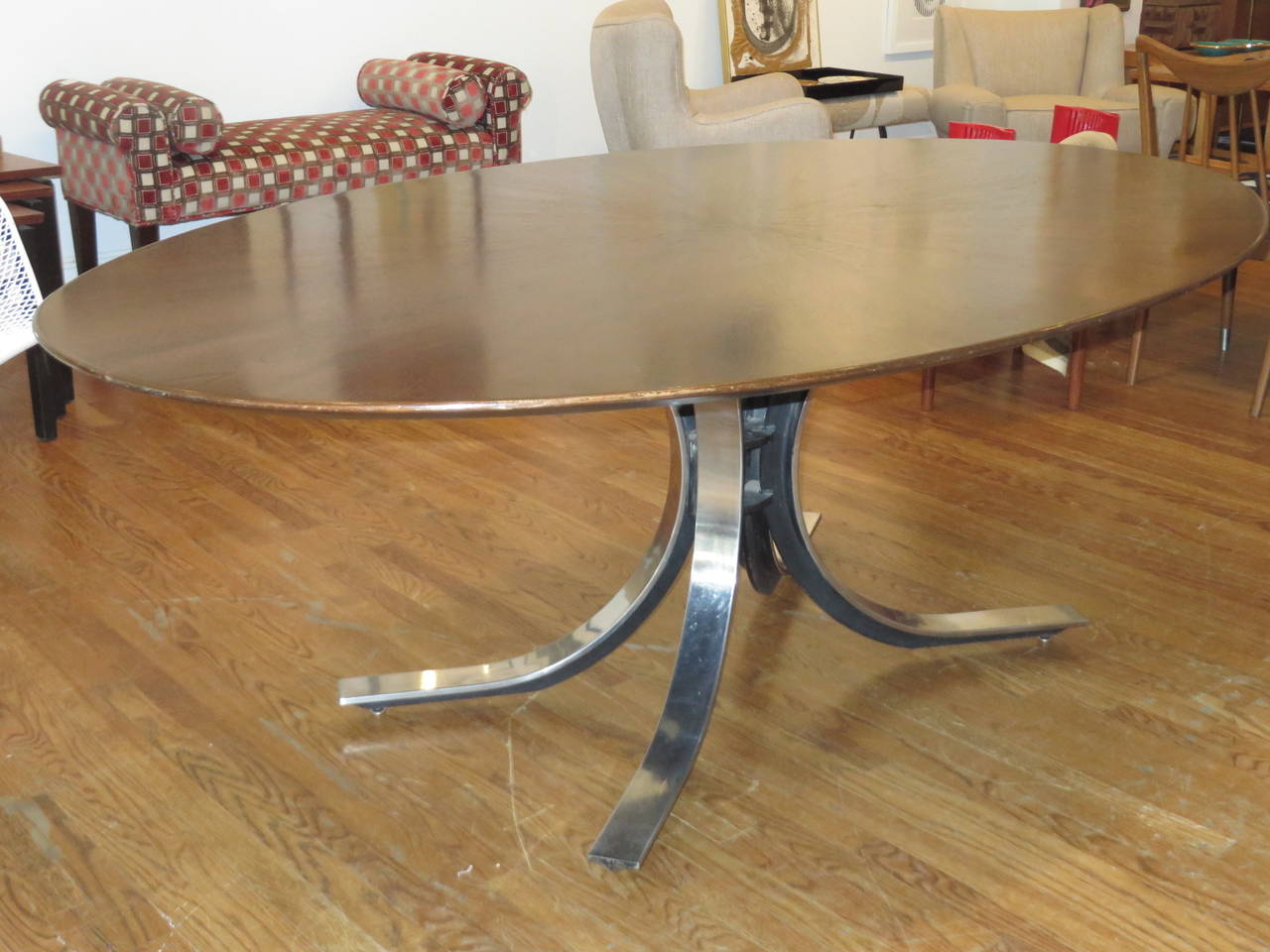 American Dining / Conference Table Designed by Osvaldo Borsani