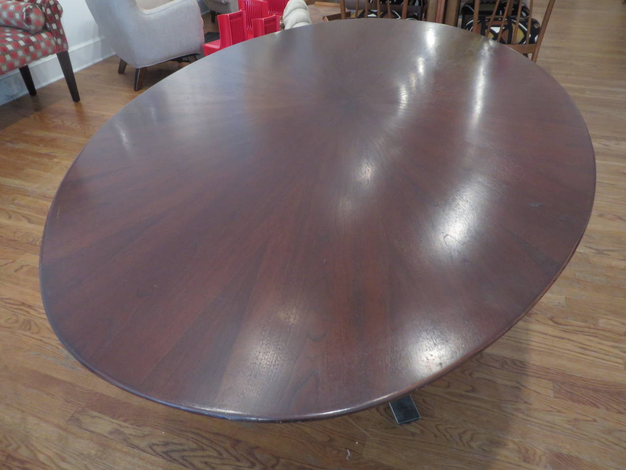 Dining / Conference Table Designed by Osvaldo Borsani In Good Condition In Tarrytown, NY