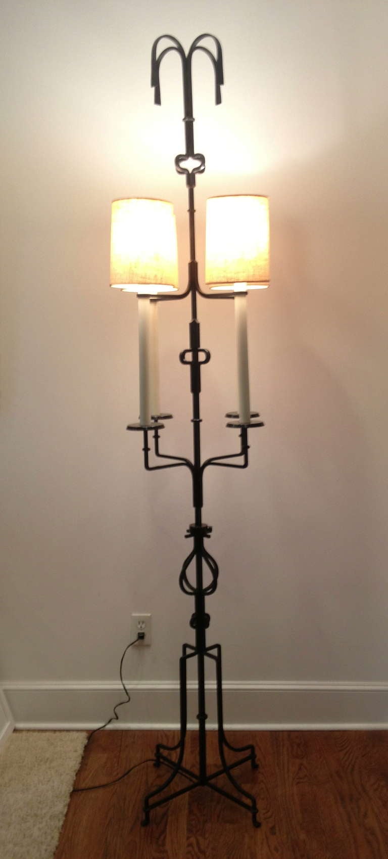 Tall Floor Lamp by Tommi Parzinger for Parzinger Originals For Sale 2