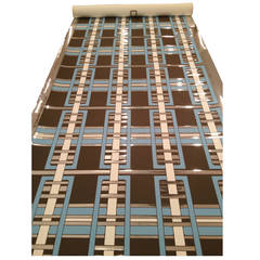Jud Scott Vintage Wallpaper, Hand Printed, 1970s - 15 Rolls Available 12