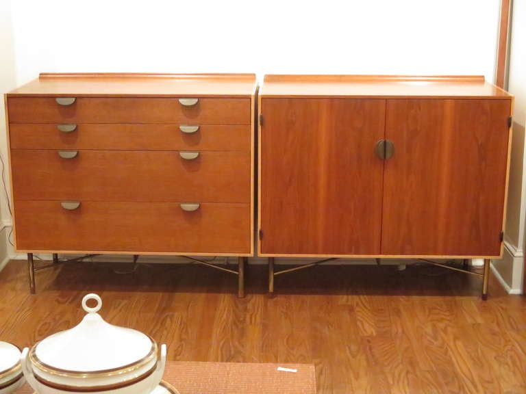 Two Piece Server by Finn Juhl In Good Condition For Sale In Tarrytown, NY