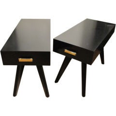 Pair of Night Stands / End Tables by Thonet