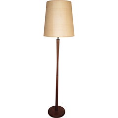 Vintage Wood Floor Lamp in the Manner of Kagan