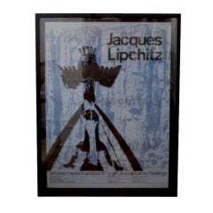 Retro Jacques Lipchitz Poster "Between Heaven and Earth"