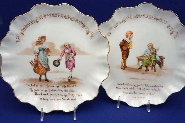 royal doulton nursery rhyme plates