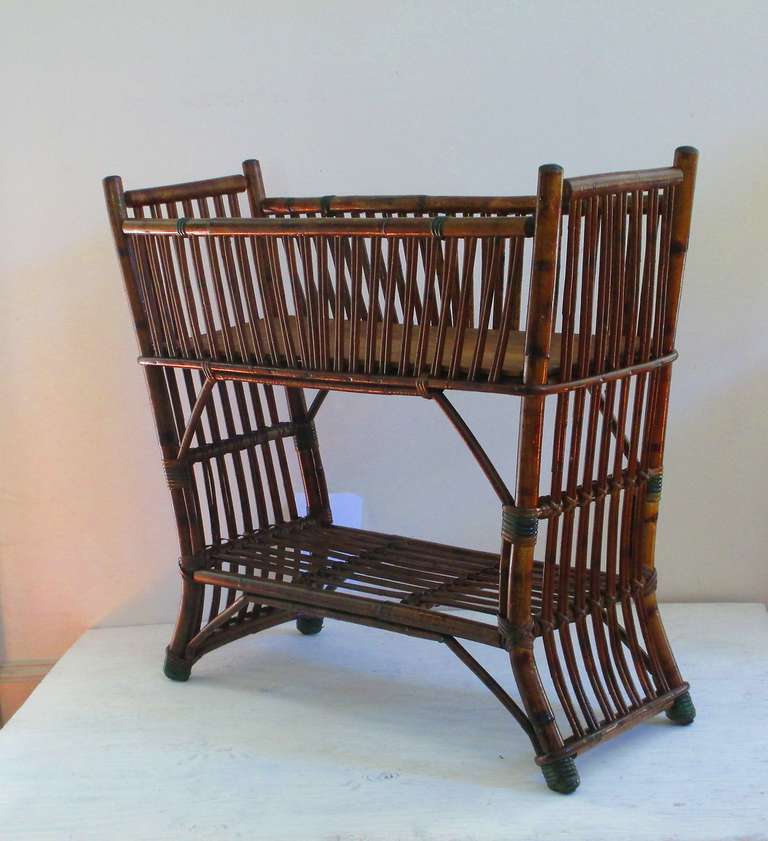 Stick Wicker/Rattan Planter
