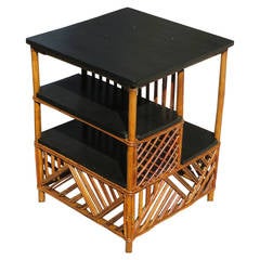 Stick Wicker/Rattan Table