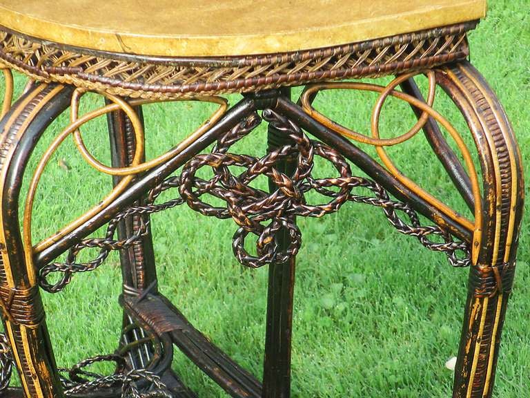 Willow Early Victorian Wicker Table
