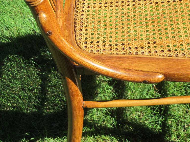 Matching Pair Wicker Side Chairs 1