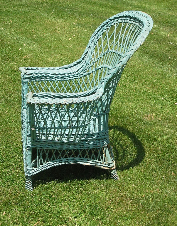 American Bar Harbor Wicker Armchair