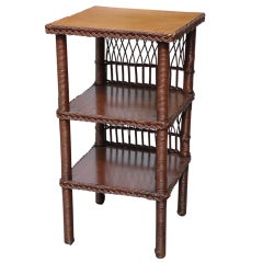 Bar Harbor Wicker Table