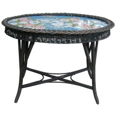 Bar Harbor Wicker Table