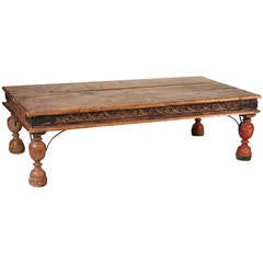 Rustic Large Asian Style Coffee Table