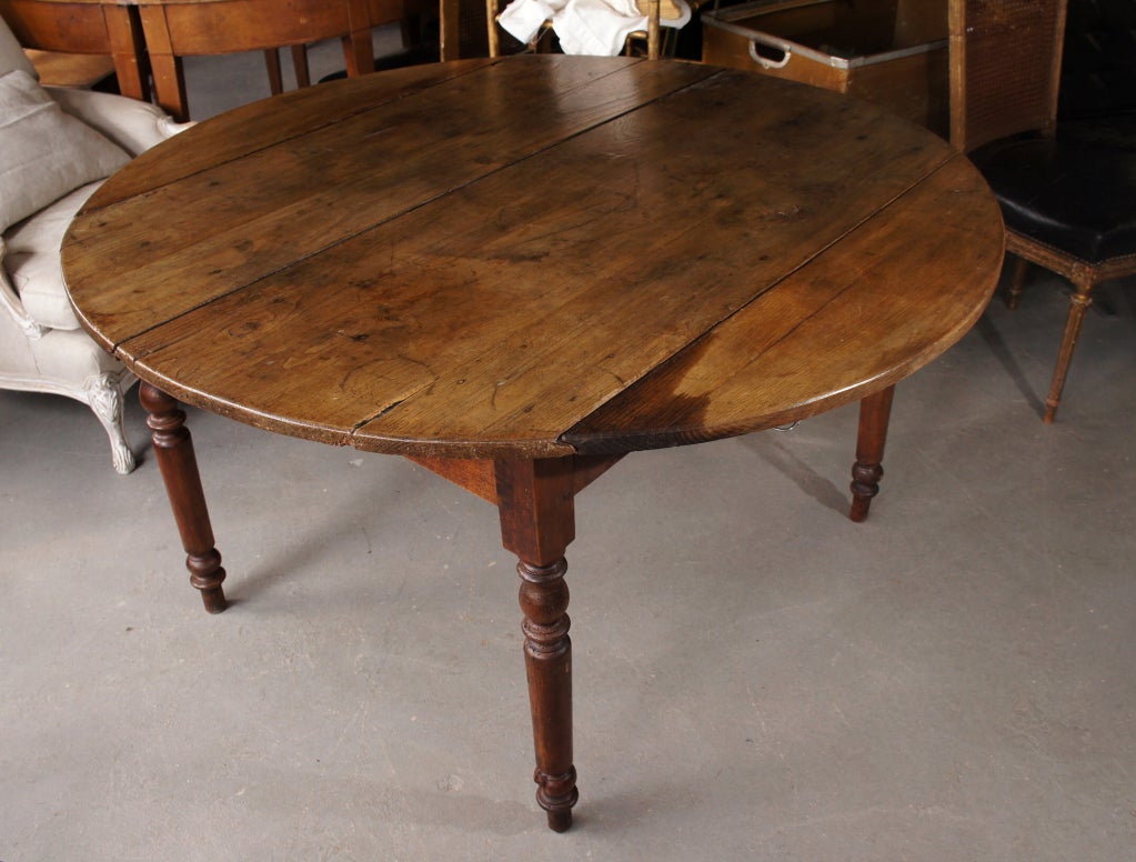 19th Century Round Dining Table
