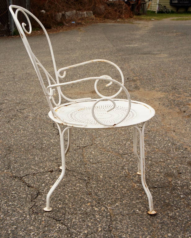 20th Century Set of 8 Garden Chairs