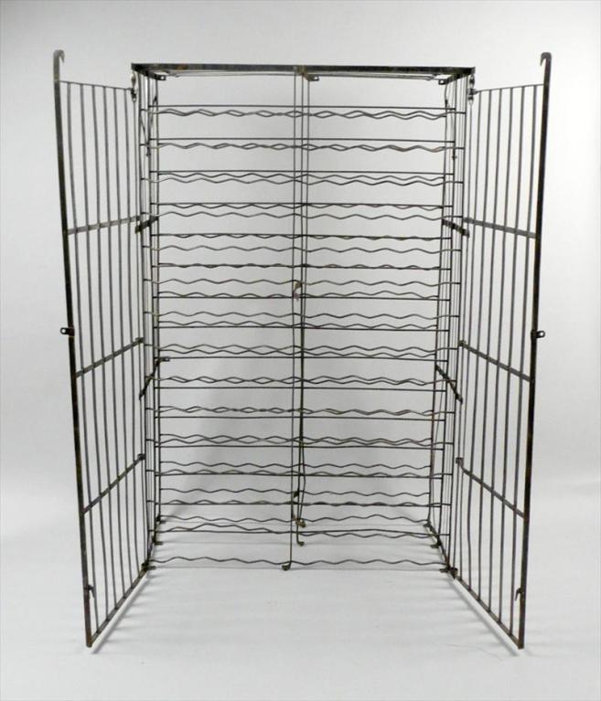 Steel French Wine Cage