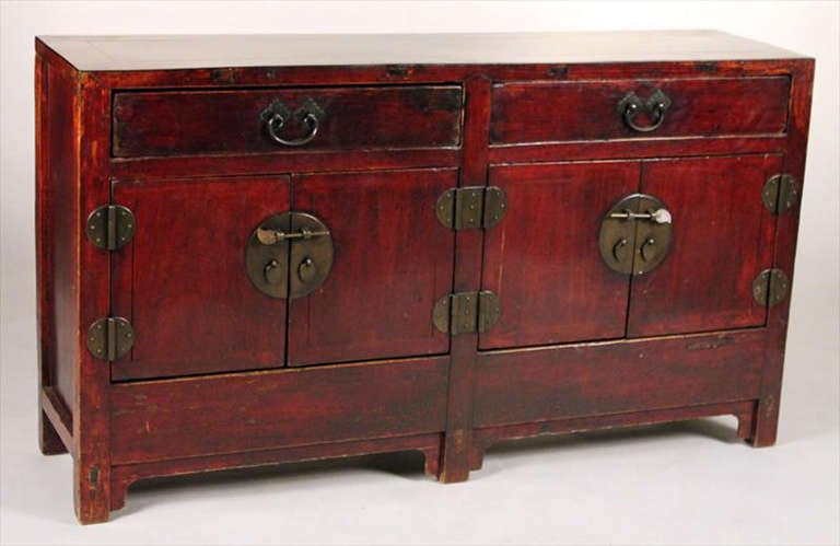 Chinese Kang Media Cabinet