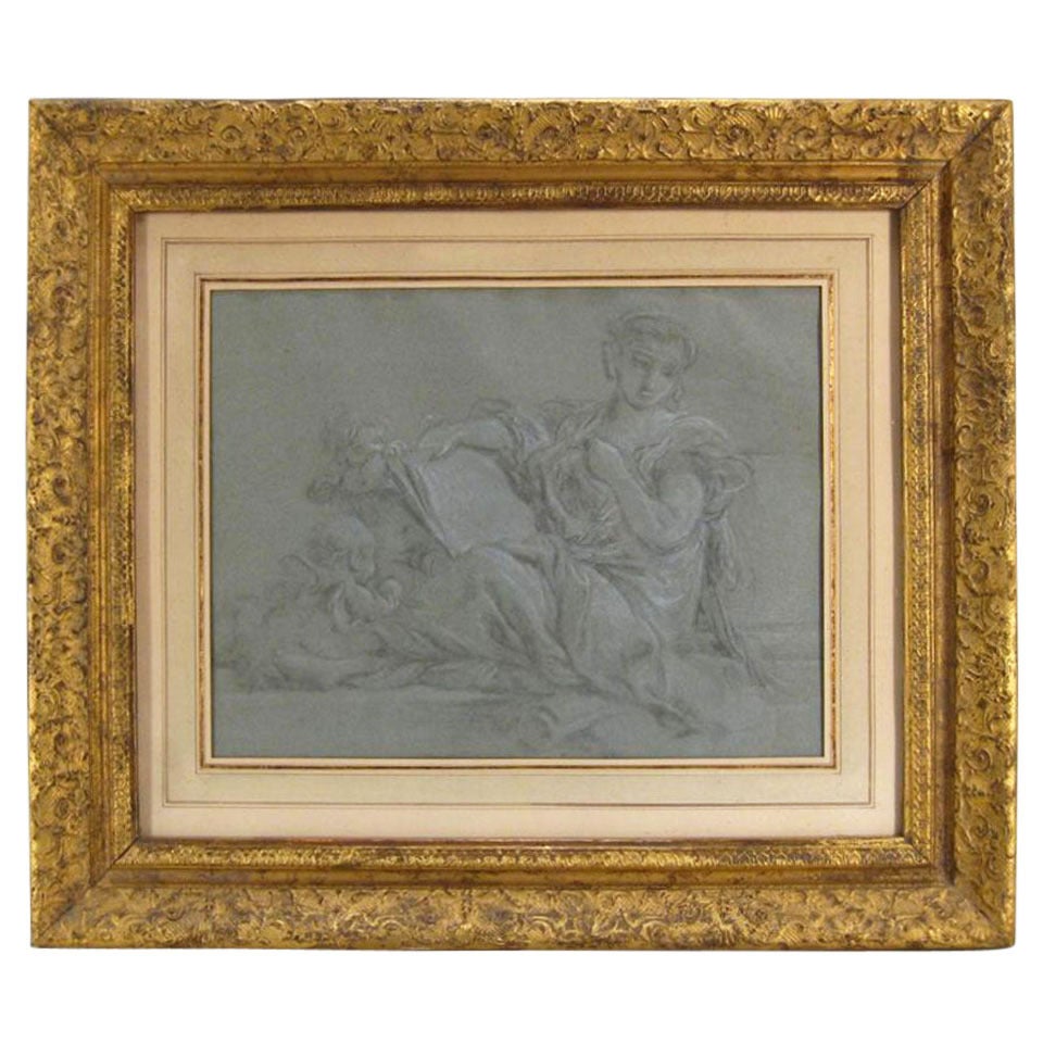 Late 18th/Early 19th C. Italian or French School Classical Drawing