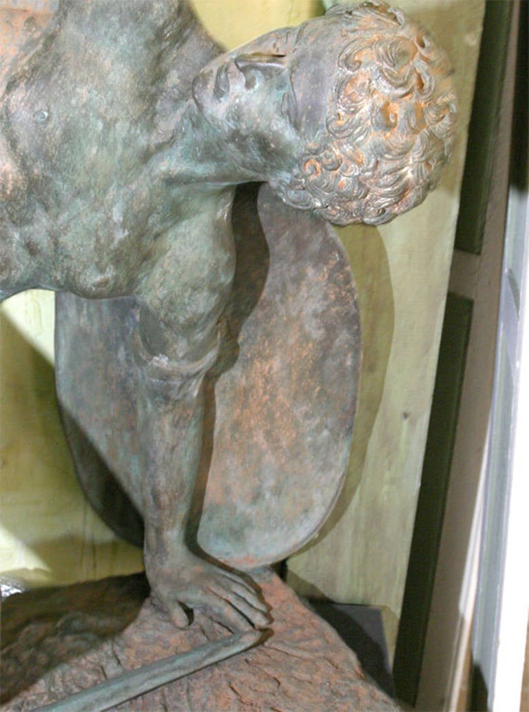 Contemplation- Male Nude Sculpture, STU-Home, AAWU75113A1 