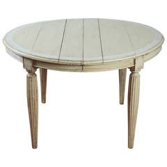 Antique Swedish Oval Dining Table 10