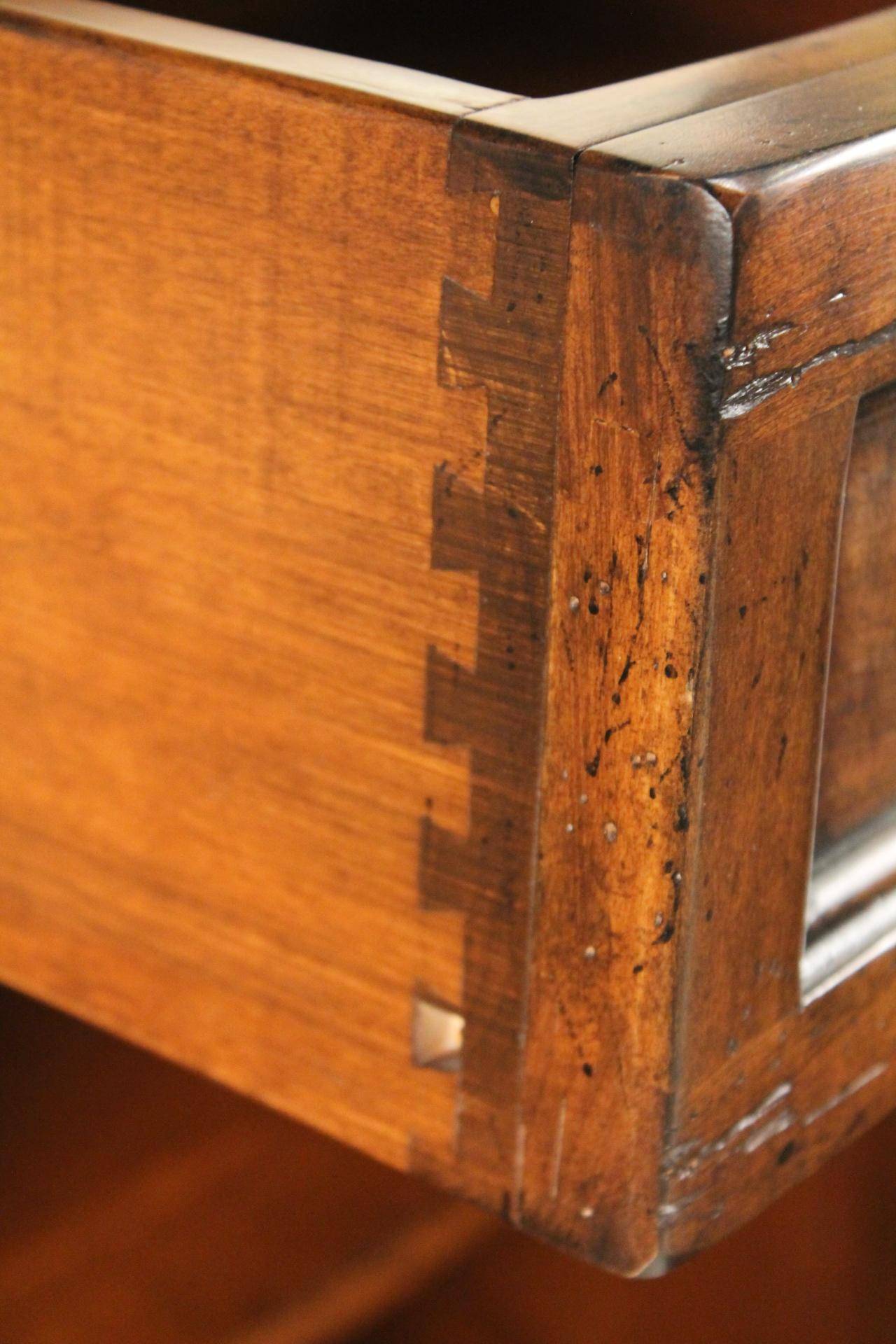 Directoire Style Walnut Sideboard 1