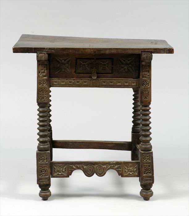 Spanish Baroque-Style Side Table