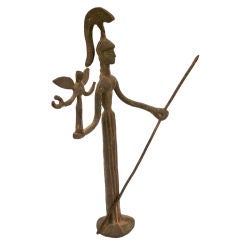 Bronze Etruscan Figure