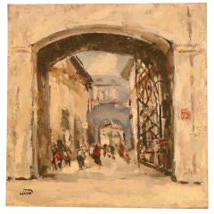 European Street Scene