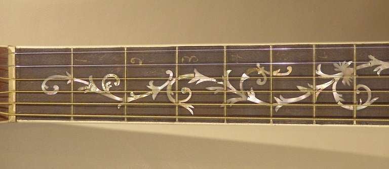 American Inlaid Grand Concert Guitar By A. Galiano 1