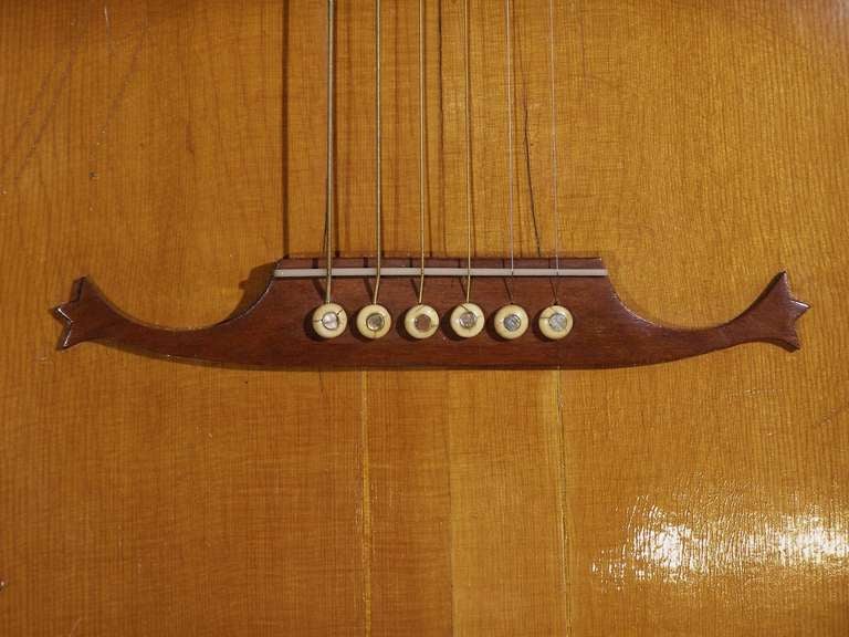 American Inlaid Grand Concert Guitar By A. Galiano 3