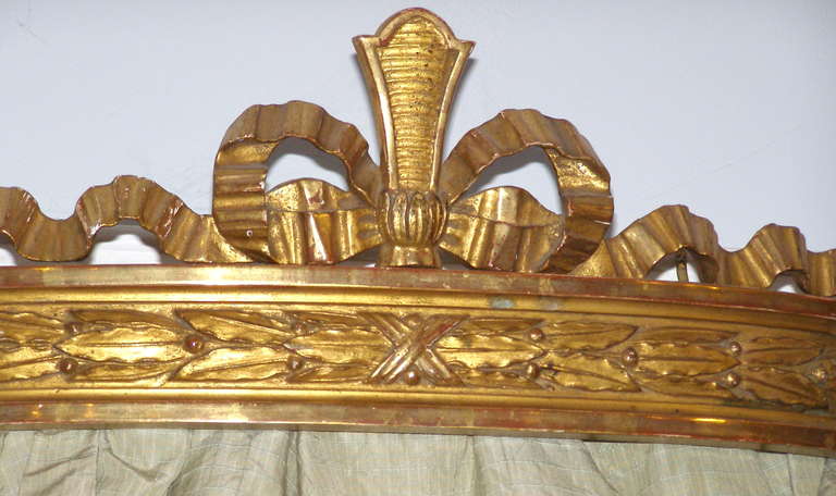 Louis XVI Style Carved and Gilded Bed Corona 1
