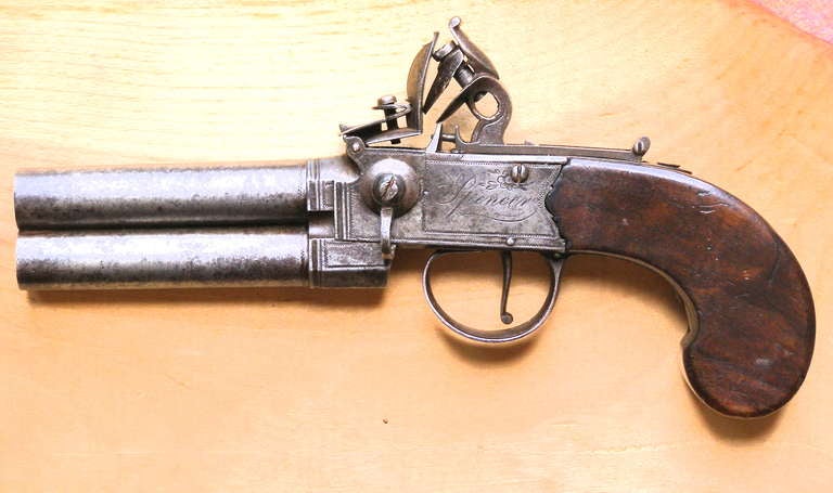 double barrel pistols