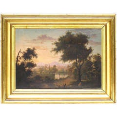 Luminous Landscape Attributed to American Charles Codman