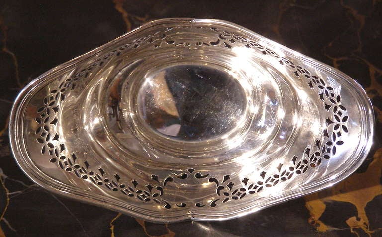 Georgian Tiffany Sterling Silver Candy Dish Ca. 1920