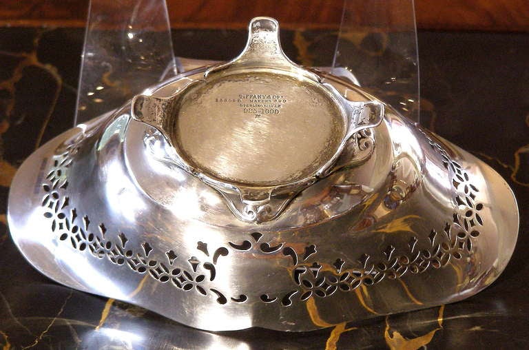 American Tiffany Sterling Silver Candy Dish Ca. 1920