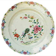 18th Century Chinese Export Porcelain Charger