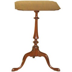 Federal Style Mahogany Candlestand by Margolis