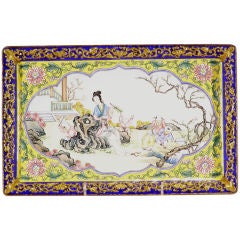 "Peking Enamel" Tray