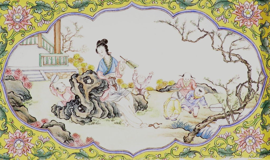 "Peking Enamel" Tray