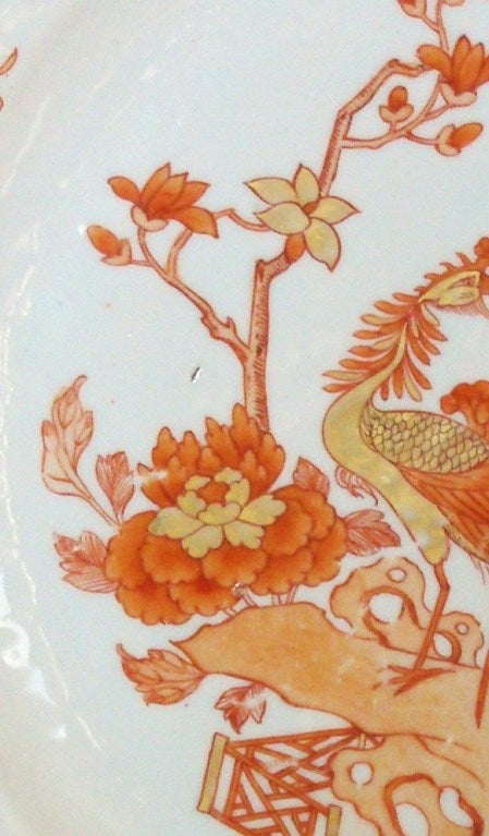 18th Century and Earlier Early 18th Century Chinese Export Porcelain Charger