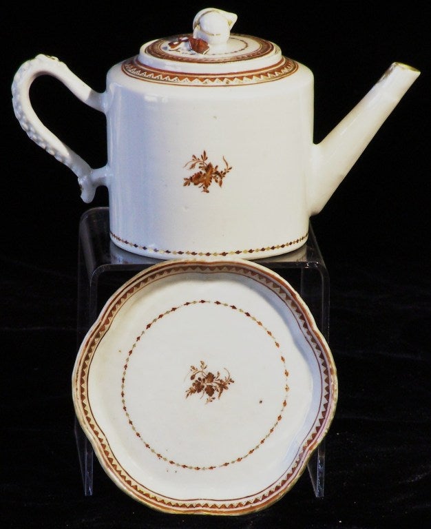 18th Century and Earlier Chinese Export Miniature Tea Set